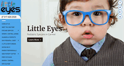 Desktop Screenshot of littleeyes.com